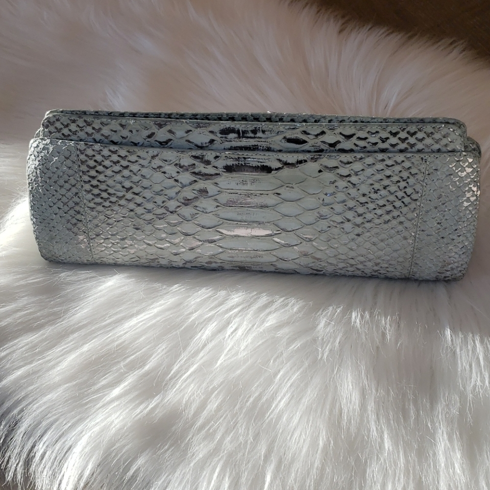 Nancy Gonzalez Python Convertible Clutch - image 5